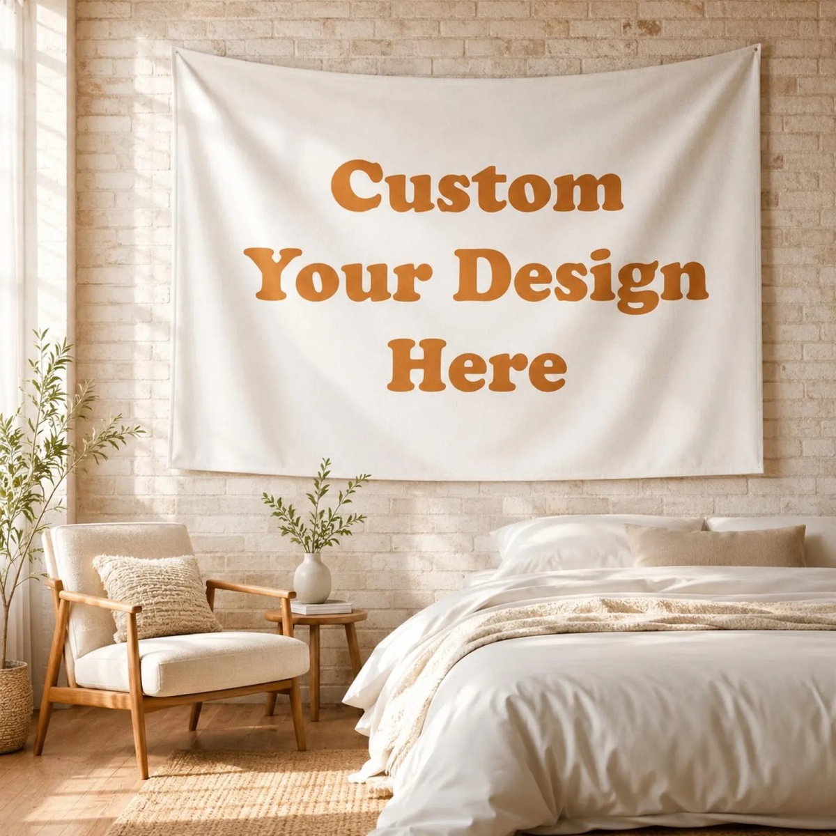 Home Decor For Birthday - Tapestry Kustom yang Dipersonalisasi—Dekorasi Rumah Unik