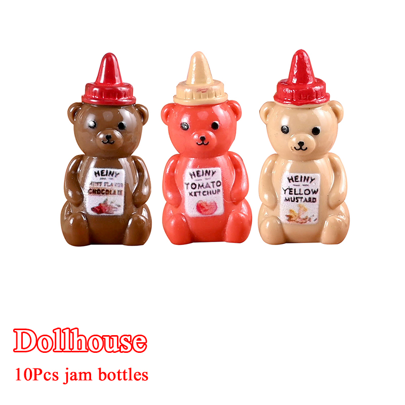 Home Decor Kitchen - 10 Buah 1/12 Rumah Boneka Simulasi