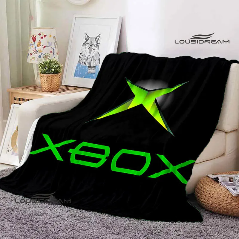 Home Decor Logo Design - Selimut Bulu Logo Xbox Desain Gaming