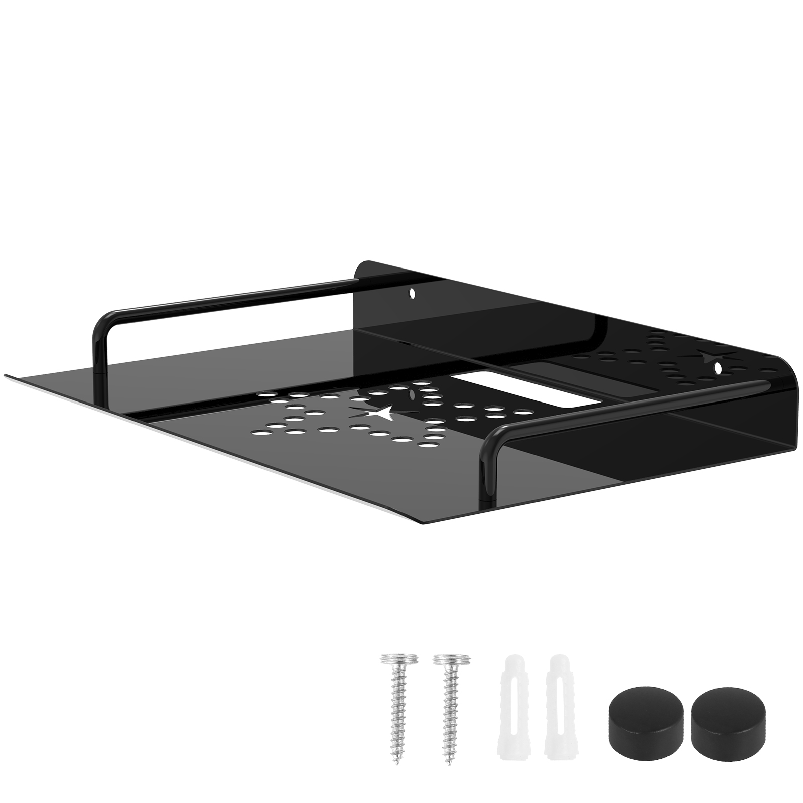 Floating Shelves - Braket rak mengapung pasang dinding, rak