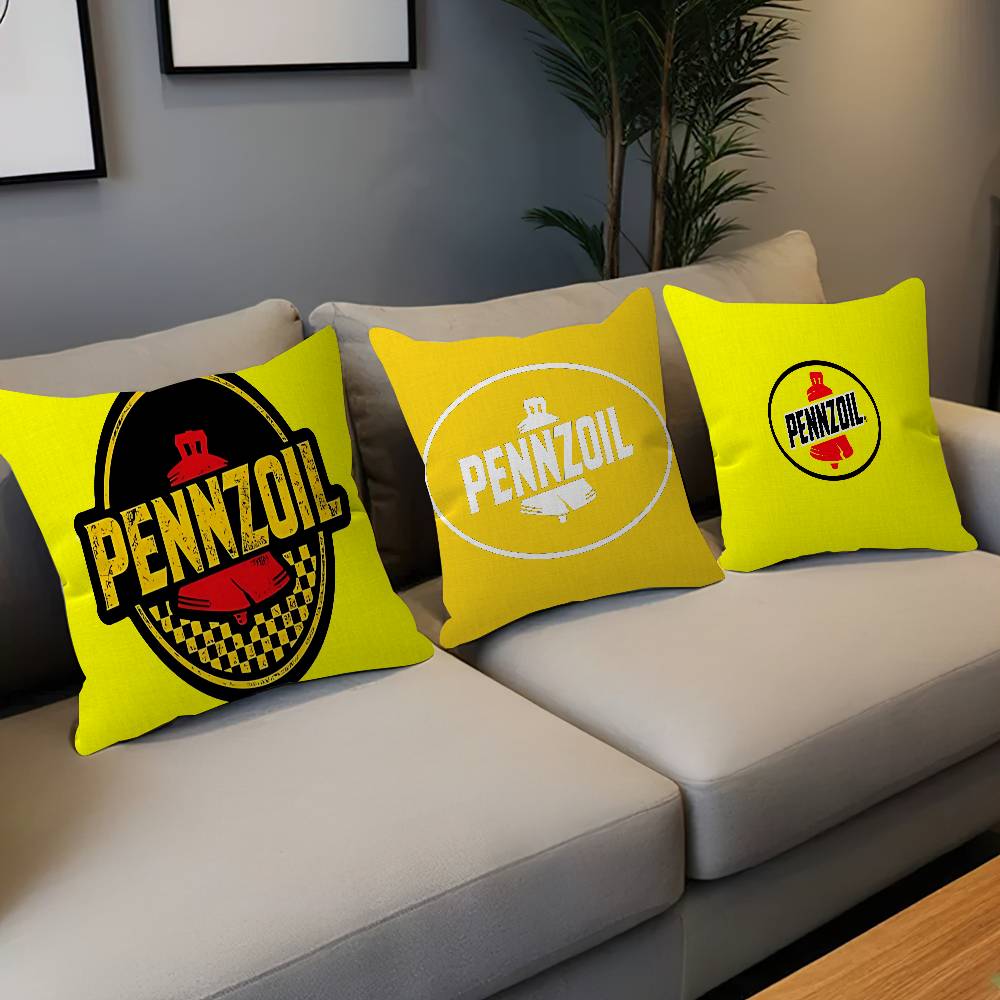 Home Decor Logo Design - Keset LOGO PENNZOIL Desain Maple Sarung