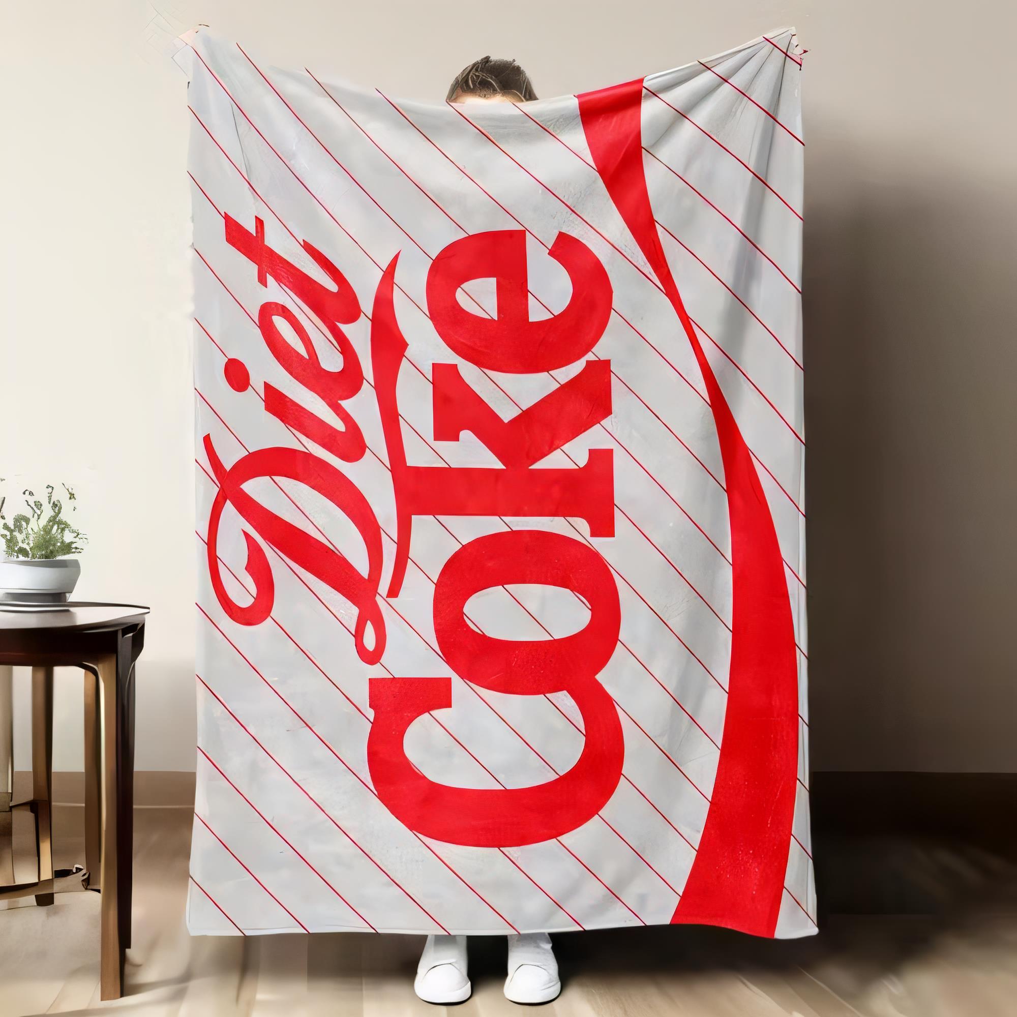 Home Decor Logo Design - Selimut Logo Diet Coke Lembut dan