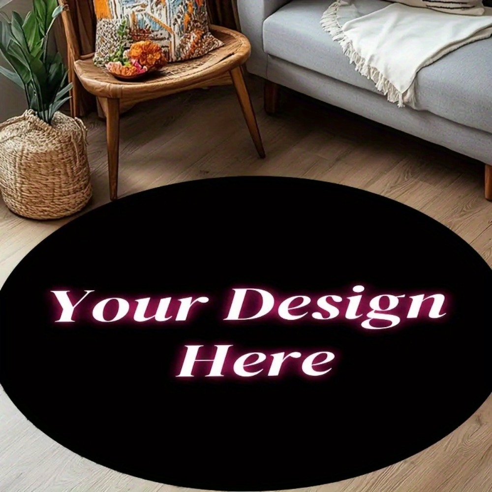 Home Decor Logo Design - 1pc Karpet Kustom Desain Anda Gambar