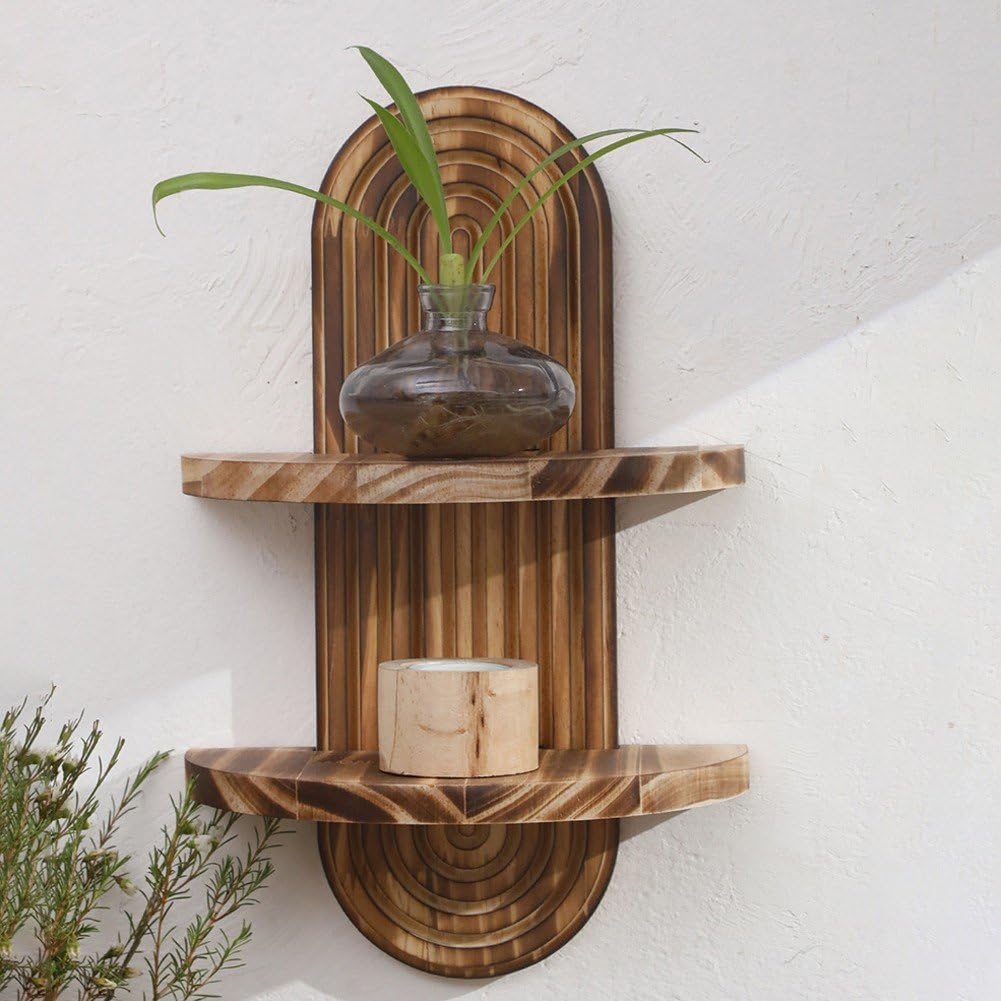 Floating Shelves - Rak Dinding Gantung Pelangi Bohemian 2