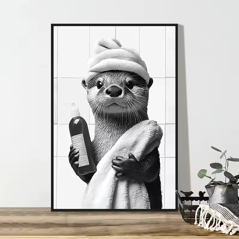 Poster Lukisan Kanvas Kertas T - Home Decor Scrap ulasan dan harga