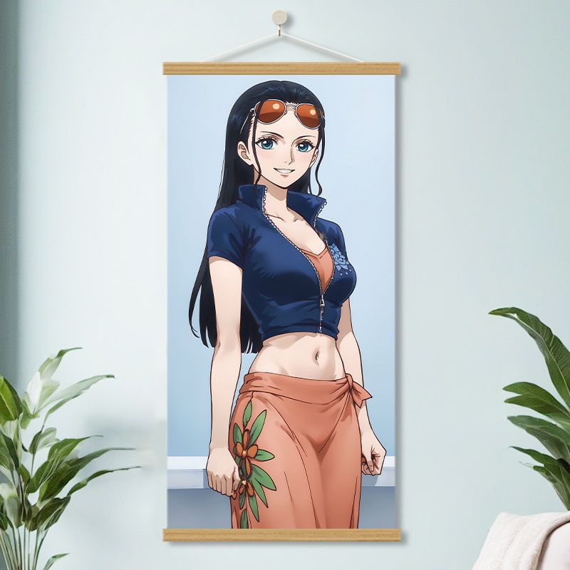 Poster One Piece Baru Luffy Ro - Home Decor Painting ulasan dan harga