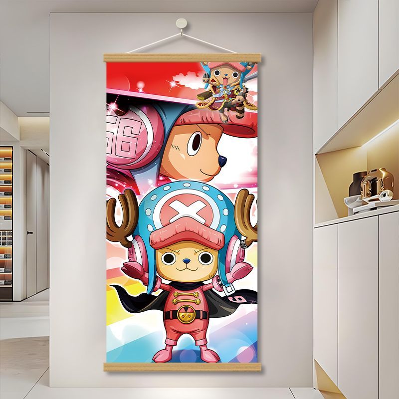 Poster One Piece Baru Luffy Ro - Home Decor Painting ulasan dan harga