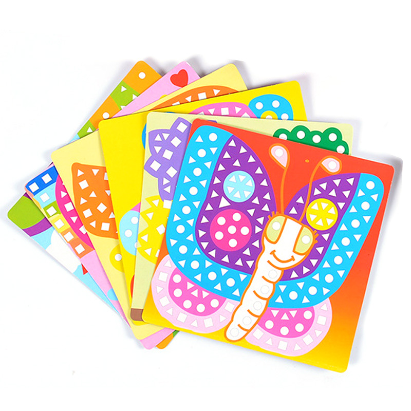 6/12 Buah Lukisan Mosaik DIY P - Home Decor Scrap ulasan dan harga