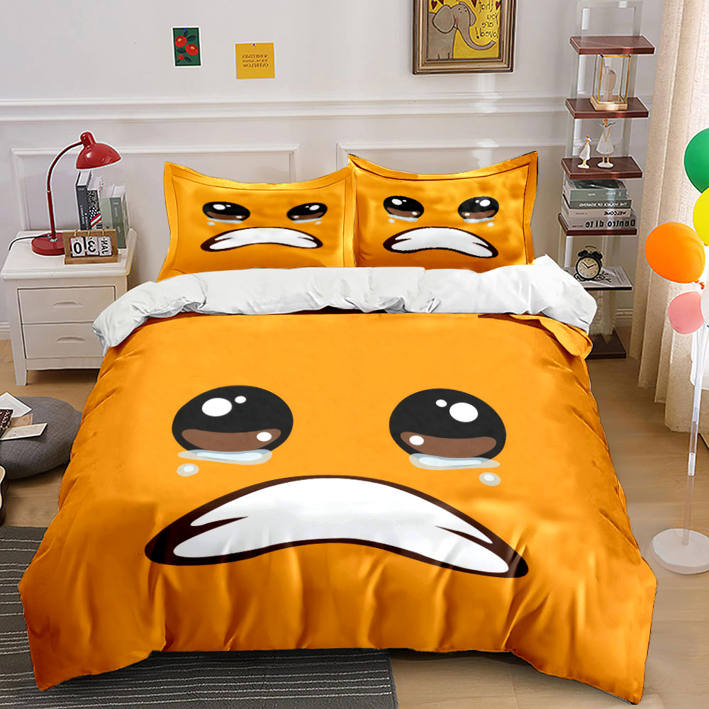 Set Sprei 3PCS Emoji Wajah Ora - Home Decor Emoji ulasan dan harga