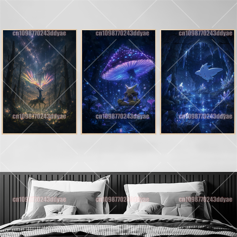 Lukisan Asli Karakter Anime Po - Home Decor Painting ulasan dan harga