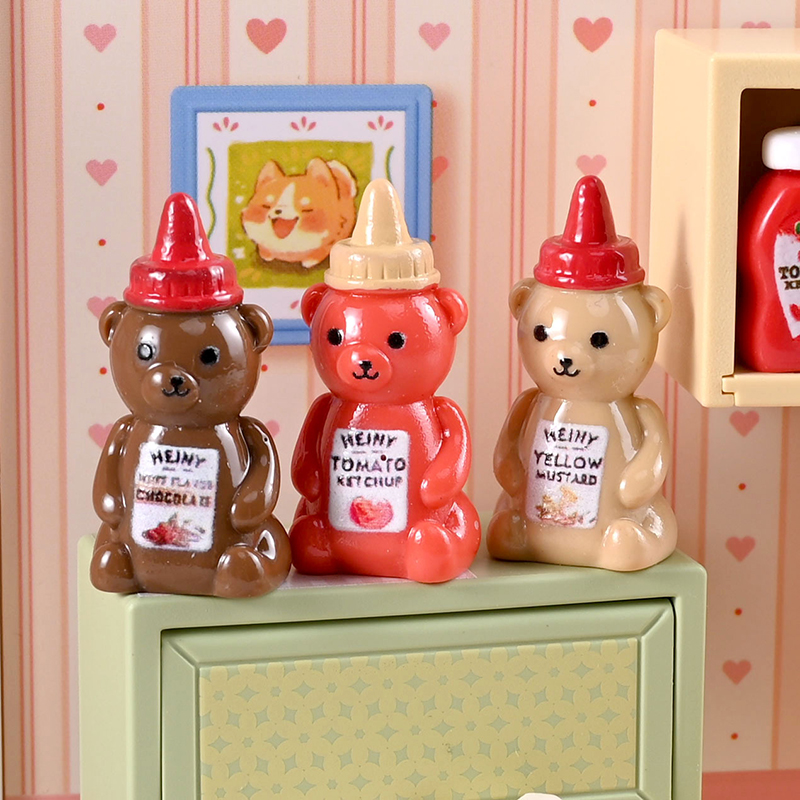 10 Buah 1/12 Rumah Boneka Simu - Home Decor Kitchen ulasan dan harga