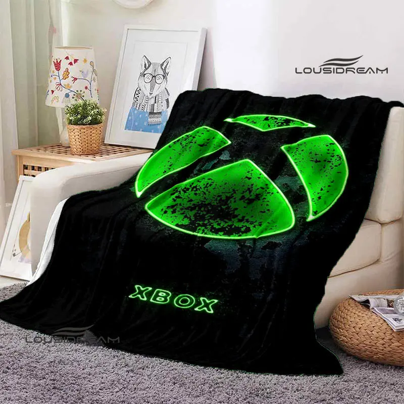 Selimut Bulu Logo Xbox Desain  - Home Decor Logo Design ulasan dan harga