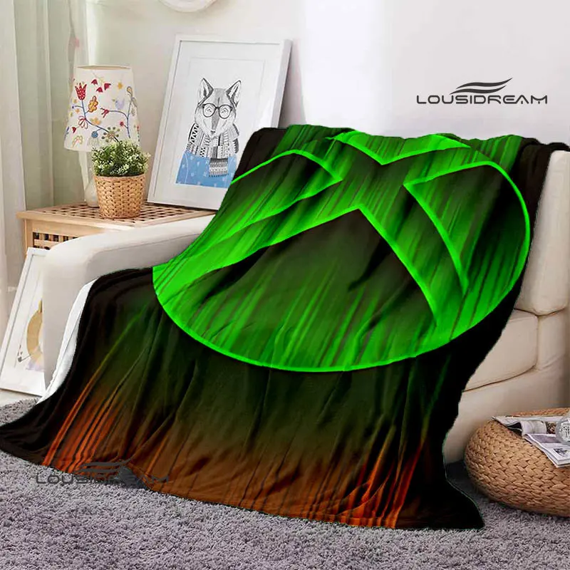 Selimut Bulu Logo Xbox Desain  - Home Decor Logo Design ulasan dan harga