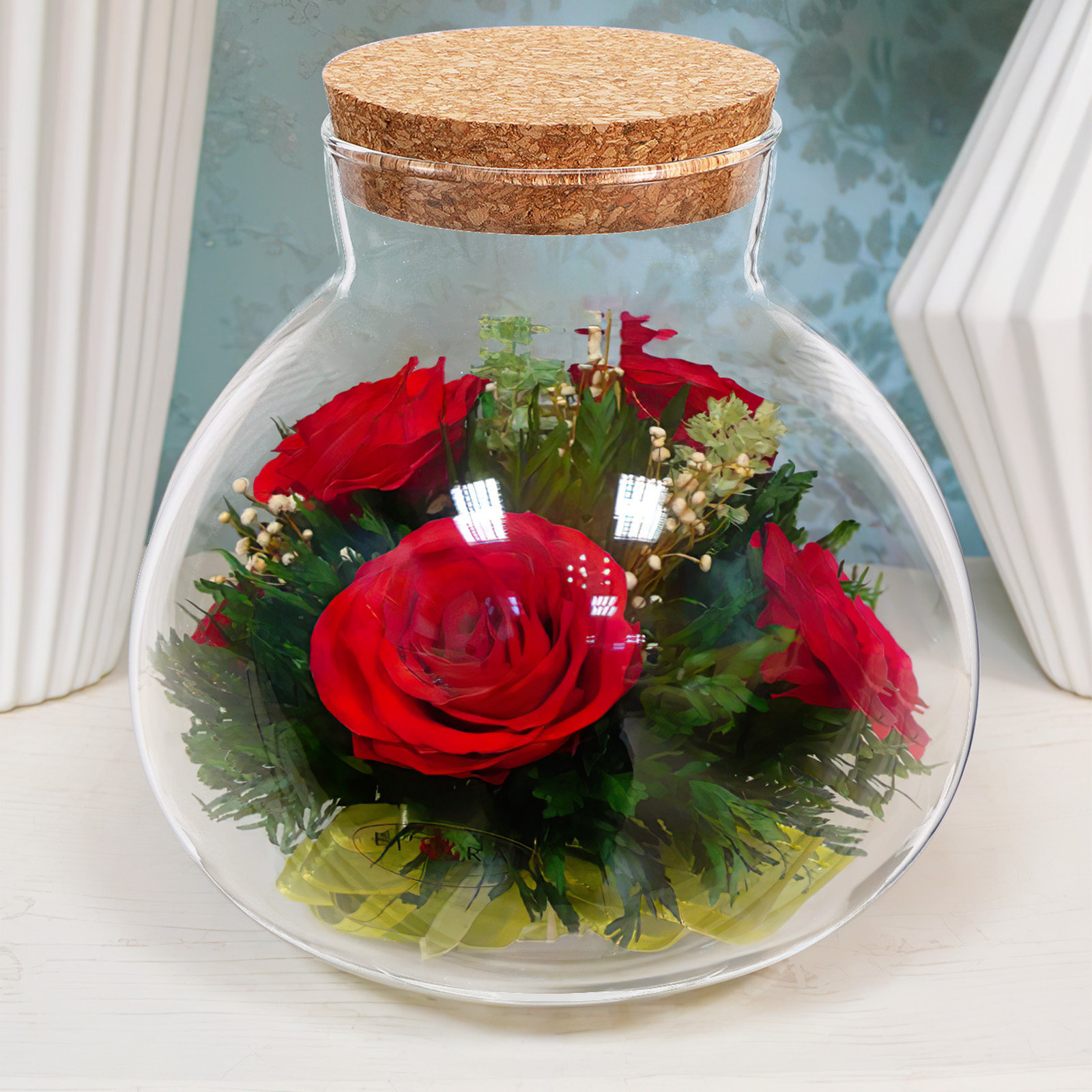 Botol Terarium Kaca Ekologis 1 - Terrarium Glass Bottle ulasan dan harga