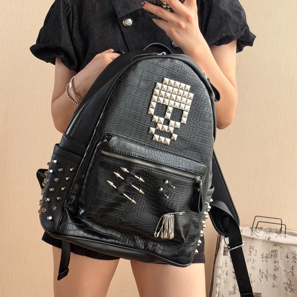 Tas Ransel Motif Kulit Buaya H - Home Decor Interior ulasan dan harga