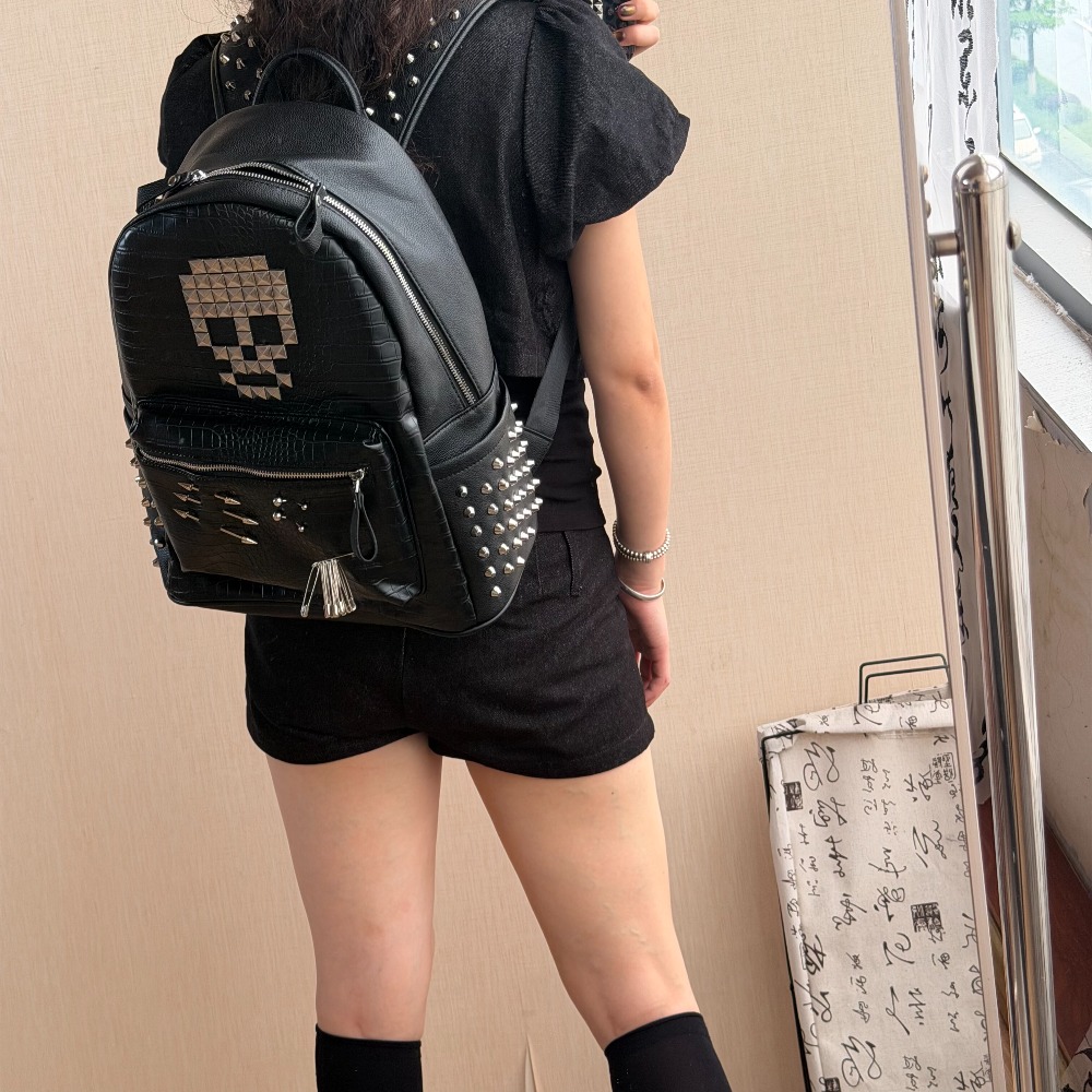 Tas Ransel Motif Kulit Buaya H - Home Decor Interior ulasan dan harga