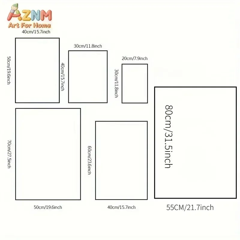1 Buah AZMNHot Poster Anime Hu - Home Decor Scrap ulasan dan harga