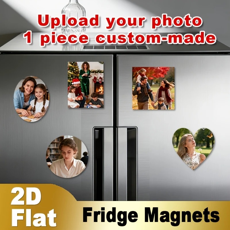 Magnet Kulkas Foto Kustom 2D D - Home Decor Kitchen ulasan dan harga