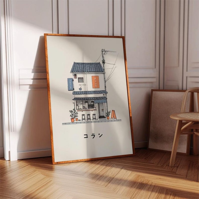 1 Buah Cetakan Seni Dinding Ka - Home Decor Aesthetic Pinterest ulasan dan harga