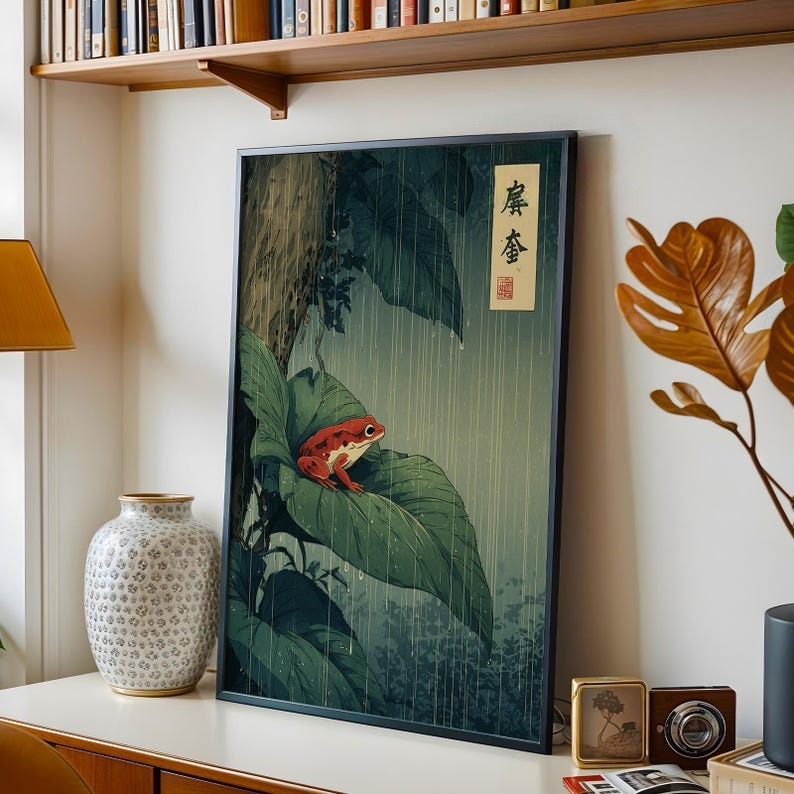 1 Buah Seni Dinding Kanvas Kat - Home Decor Aesthetic Pinterest ulasan dan harga