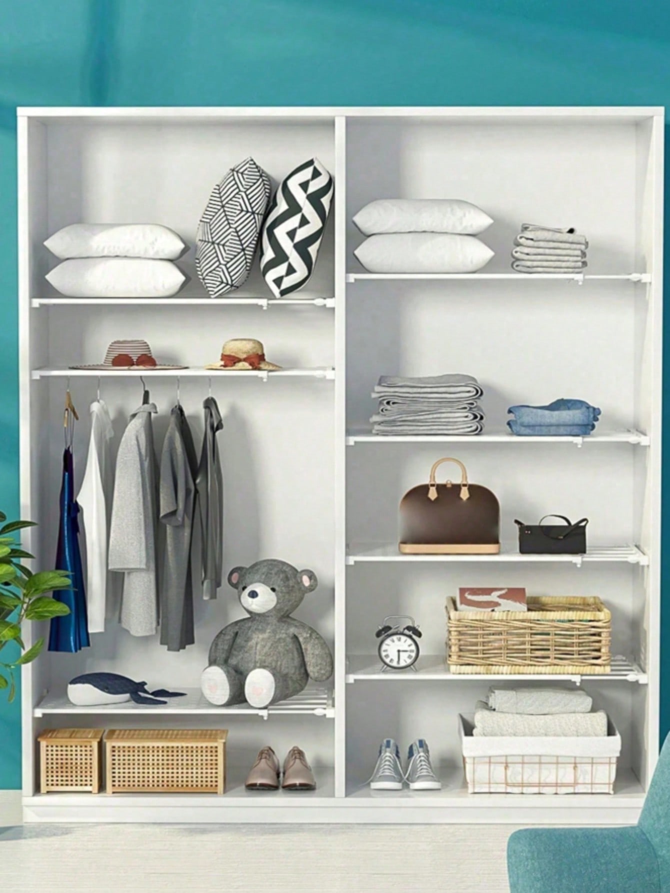 1 buah Rak Pemisah Lemari yang - Floating Shelves ulasan dan harga