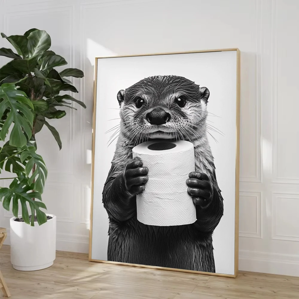 Poster Cetak Kanvas Sapi Datar - Home Decor Scrap ulasan dan harga