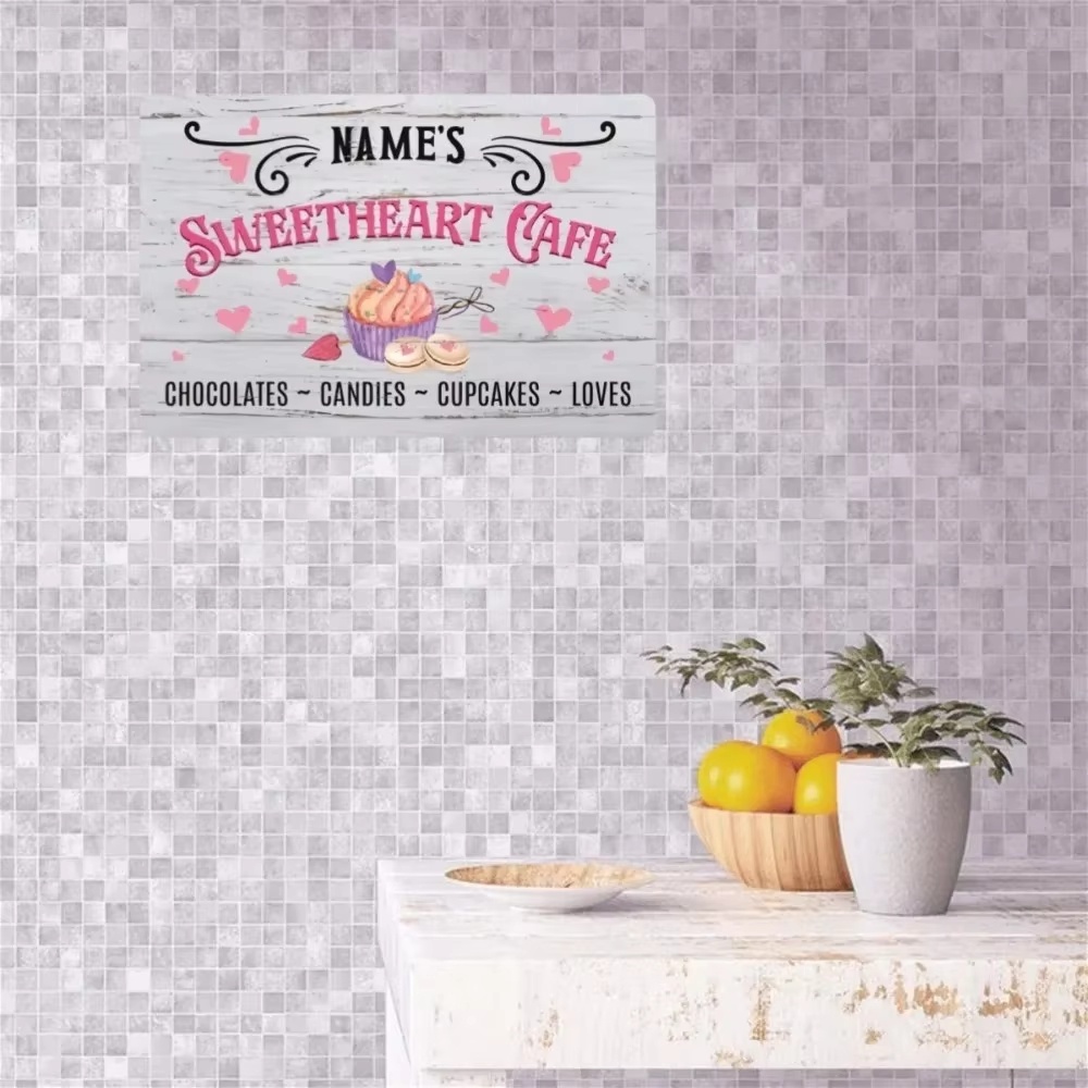 [2D Datar] Papan Logam Dapur K - Home Decor Kitchen ulasan dan harga