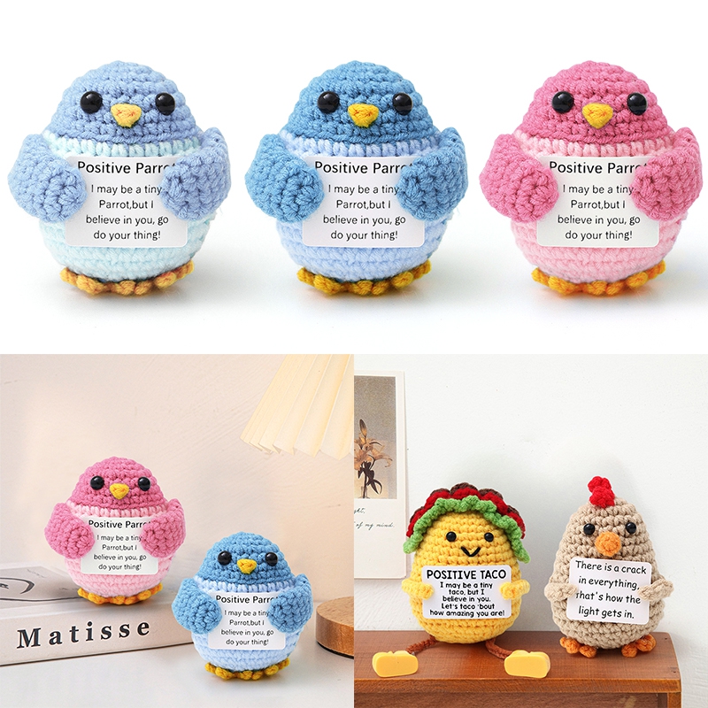 Boneka Hewan Mini Rajutan Tang - Home Decor Interior ulasan dan harga