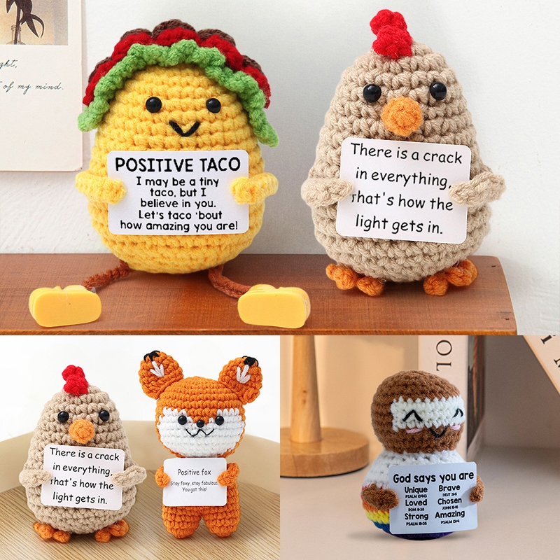 Boneka Hewan Mini Rajutan Tang - Home Decor Interior ulasan dan harga