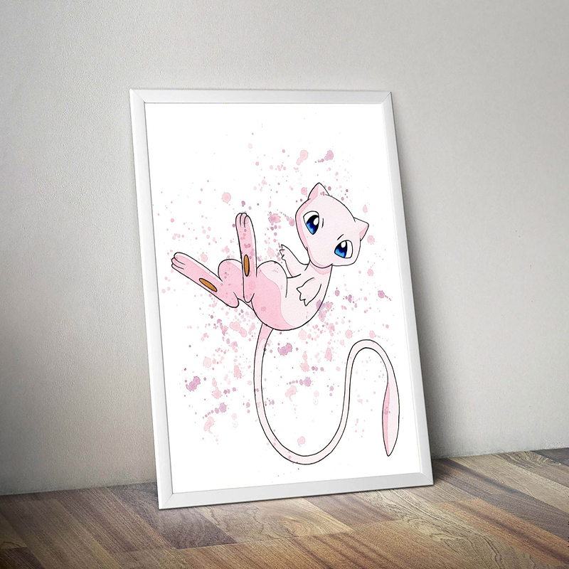 Pokemon Anime Comic Canvas Pai - Home Decor Scrap ulasan dan harga