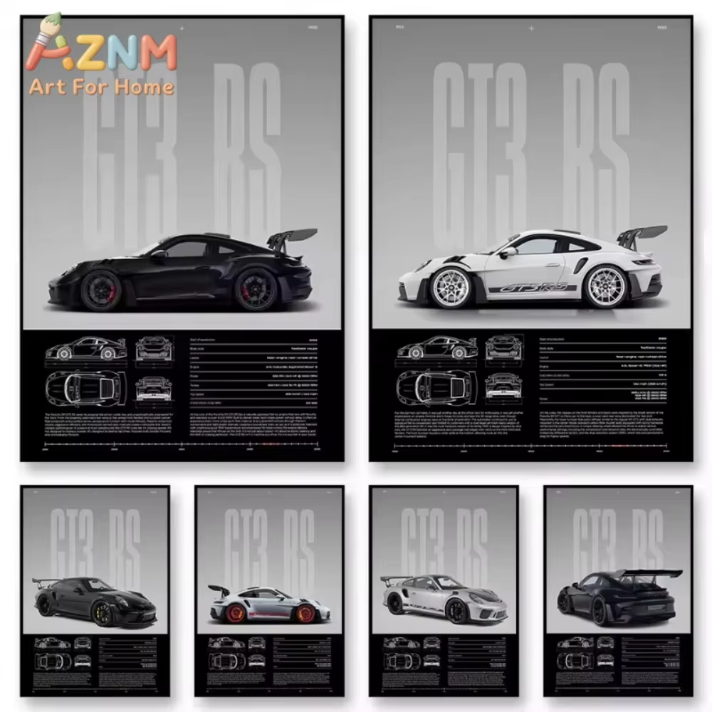 1 Buah Poster Supercar Mobil S - Home Decor Interior ulasan dan harga