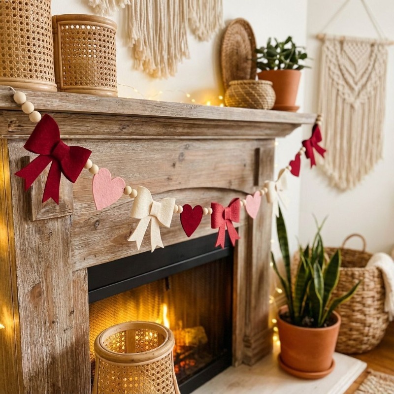 2026 Garland Gantung Hati Mera - Home Decor Garland ulasan dan harga