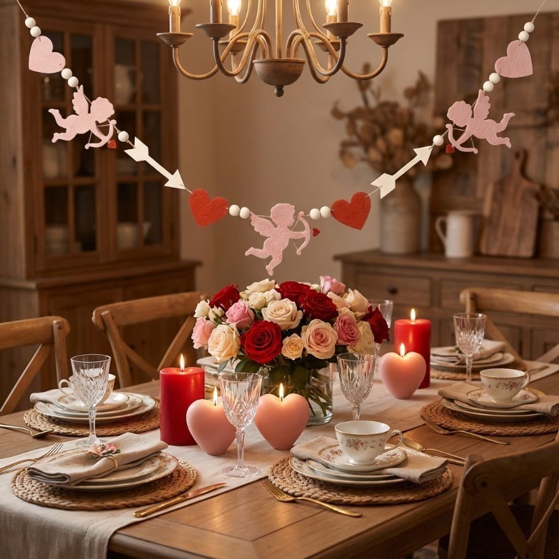 2026 Garland Gantung Hati Mera - Home Decor Garland ulasan dan harga