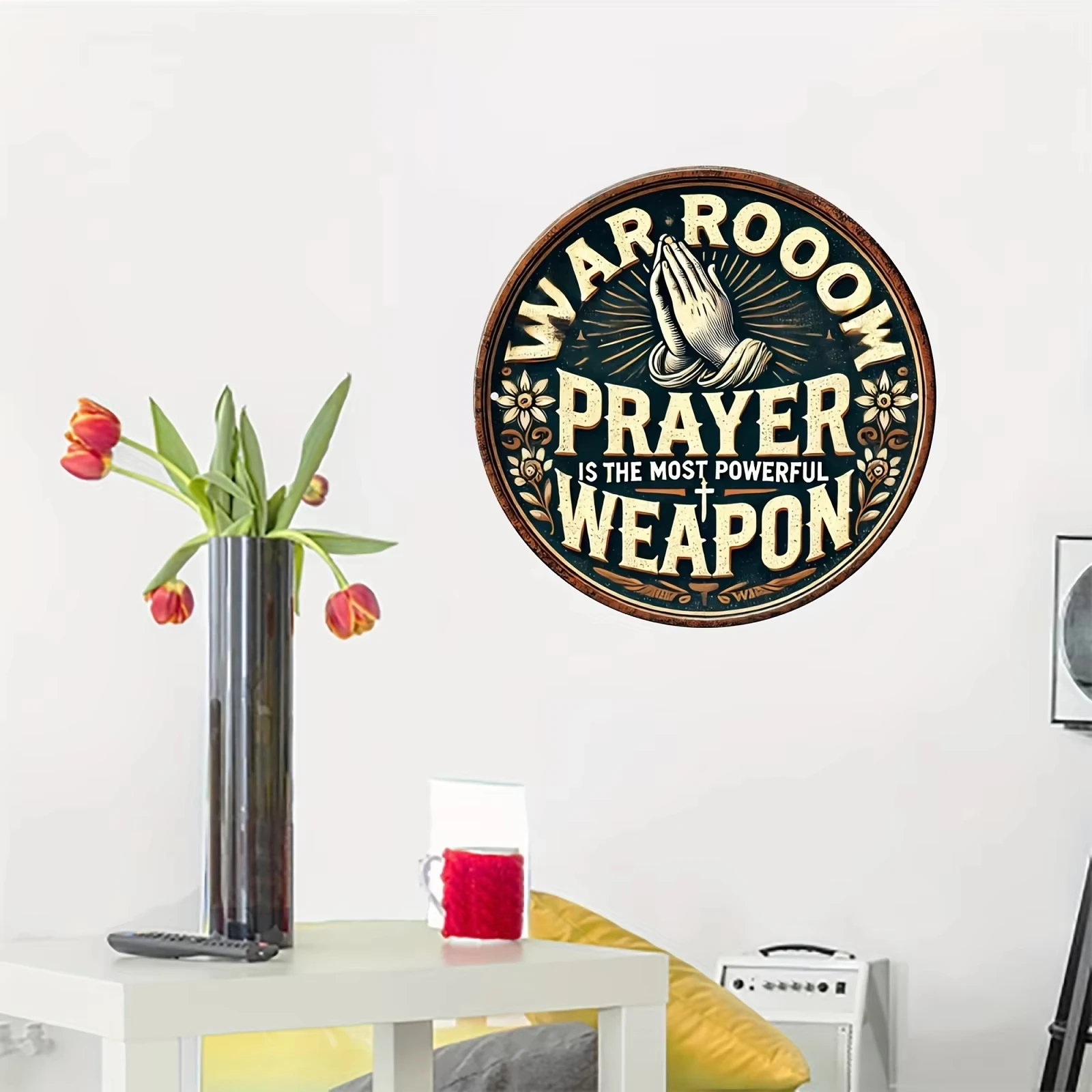 Logo Kayu Bulat Vintage-_War R - Home Decor Logo Design ulasan dan harga