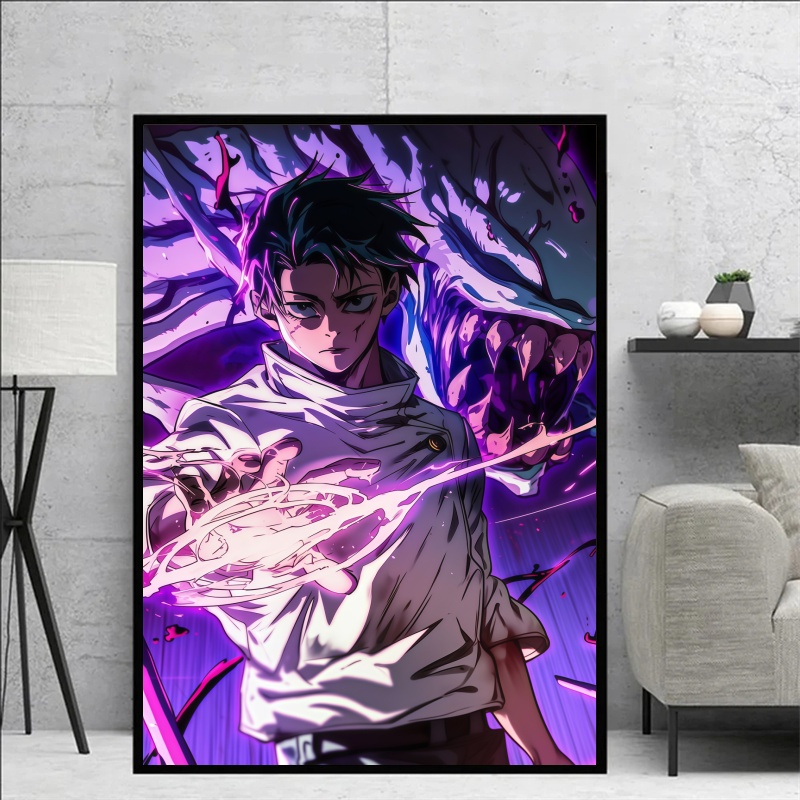 Jujitsu Kaisen Yuta Okkotsu &  - Home Decor Painting ulasan dan harga