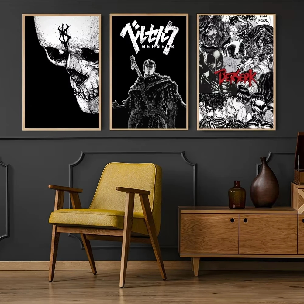 Poster Anime B-berserk Cetak K - Home Decor Scrap ulasan dan harga