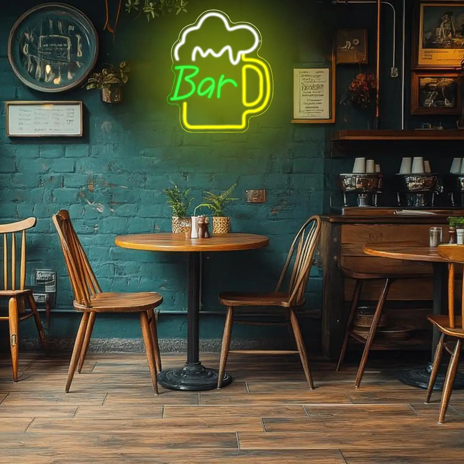 Lampu LED Neon Sign Bar Bir US - Home Decor Kitchen ulasan dan harga