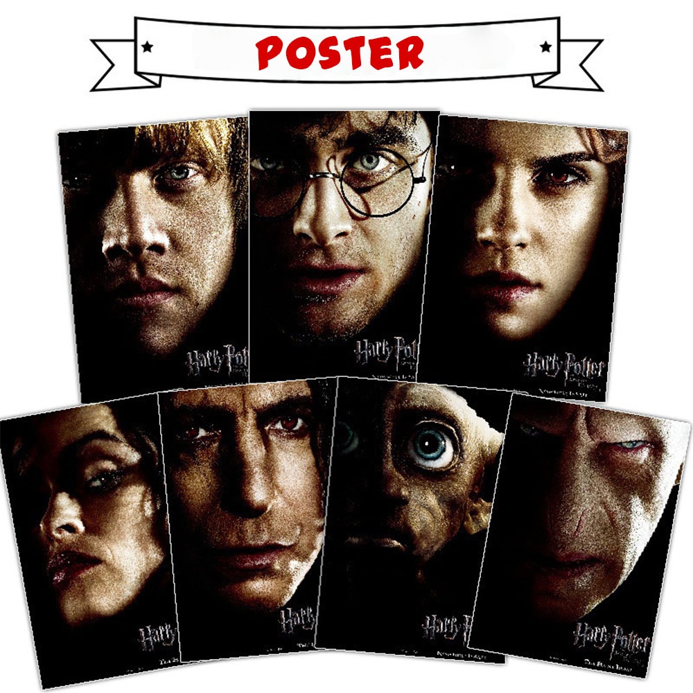 Poster Kertas Harry Potter Asl - Home Decor Scrap ulasan dan harga