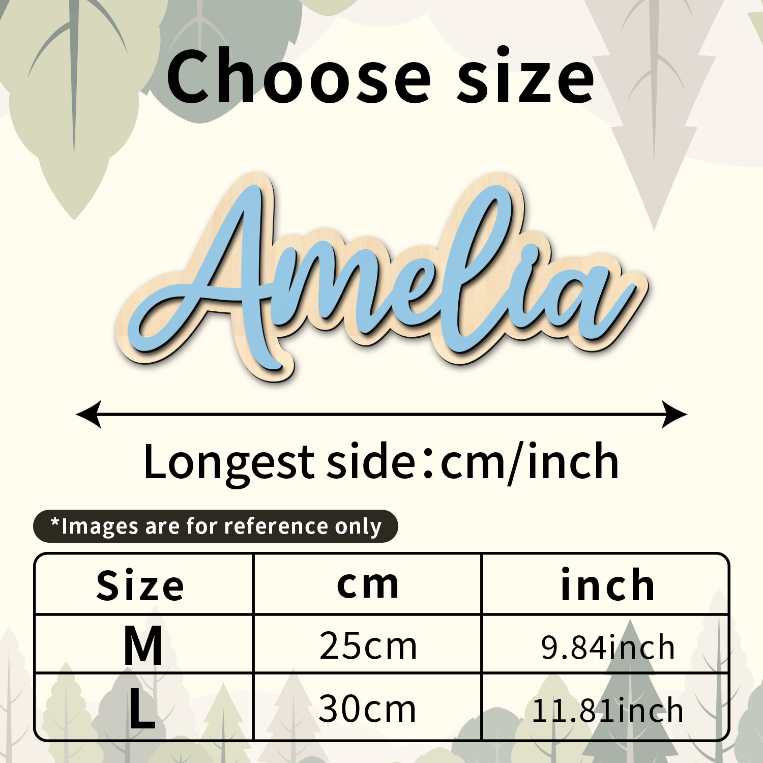 1 Buah Plakat Dekorasi Nama Ka - Home Decor For Birthday ulasan dan harga