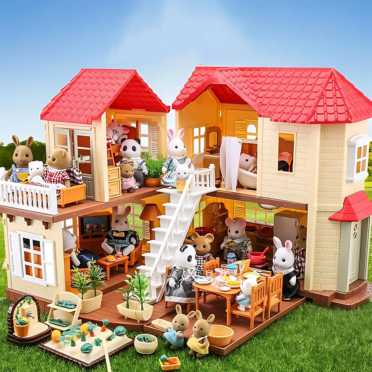 Furnitur Miniatur 1:12 Rumah B - Home Decor Kolkata ulasan dan harga