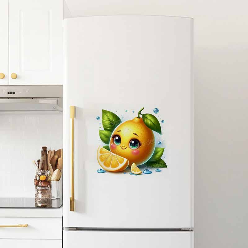 Stiker Dinding Emoji Buah Lucu - Home Decor Emoji ulasan dan harga