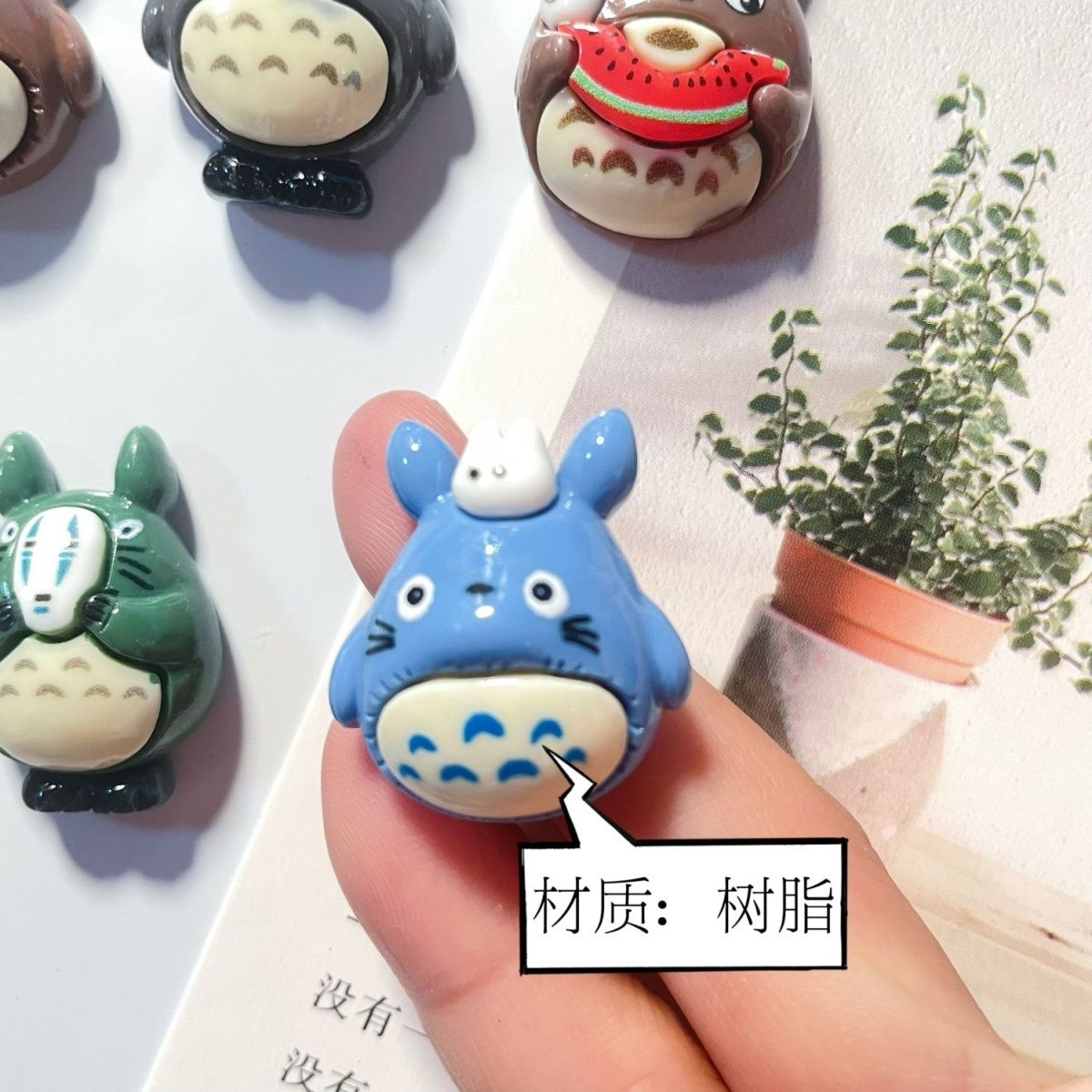 Magnet Kulkas Resin Anime Toto - Home Decor Kitchen ulasan dan harga