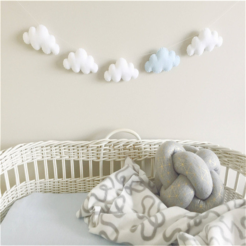 Nordic merasa awan karangan bu - Home Decor Garland ulasan dan harga
