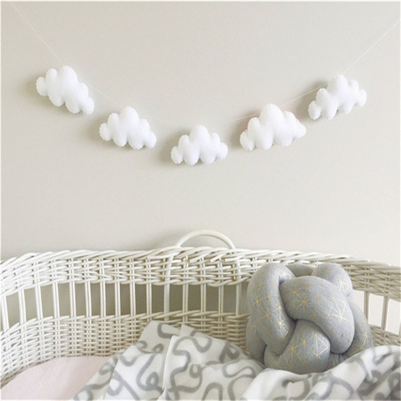 Nordic merasa awan karangan bu - Home Decor Garland ulasan dan harga